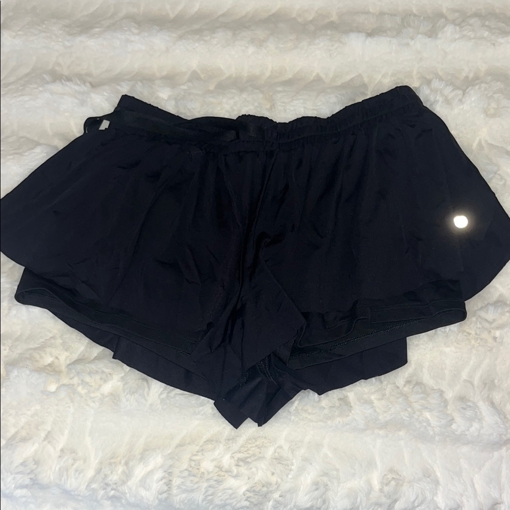 Women's Black Athletic Shorts